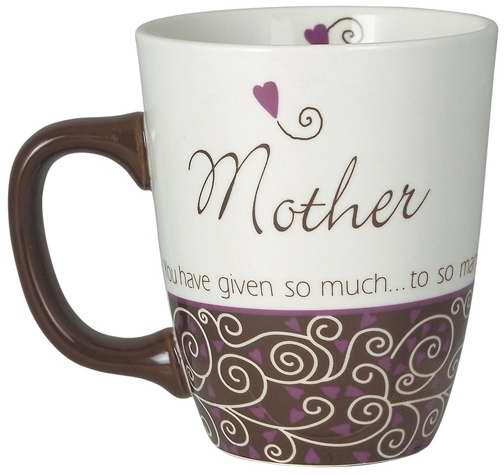 Mug-Mother Brn/Purp