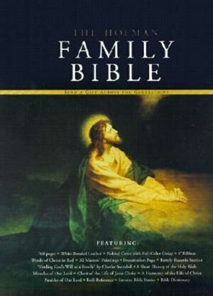 KJV Holman Family Bible-Wht Bond