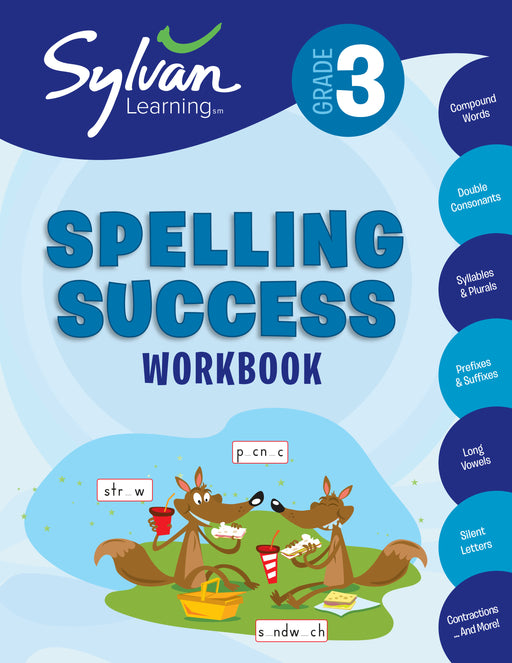 Sylvan Workbook-Spelling Success (Grade 3)