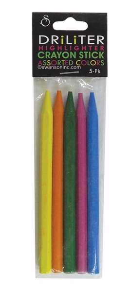 Highlighter-Driliter Mini-5 Asst Colors/Pack(Pack of 6) (Pkg-6)