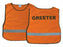 Safety Vest-Greeter-XLG-Orange