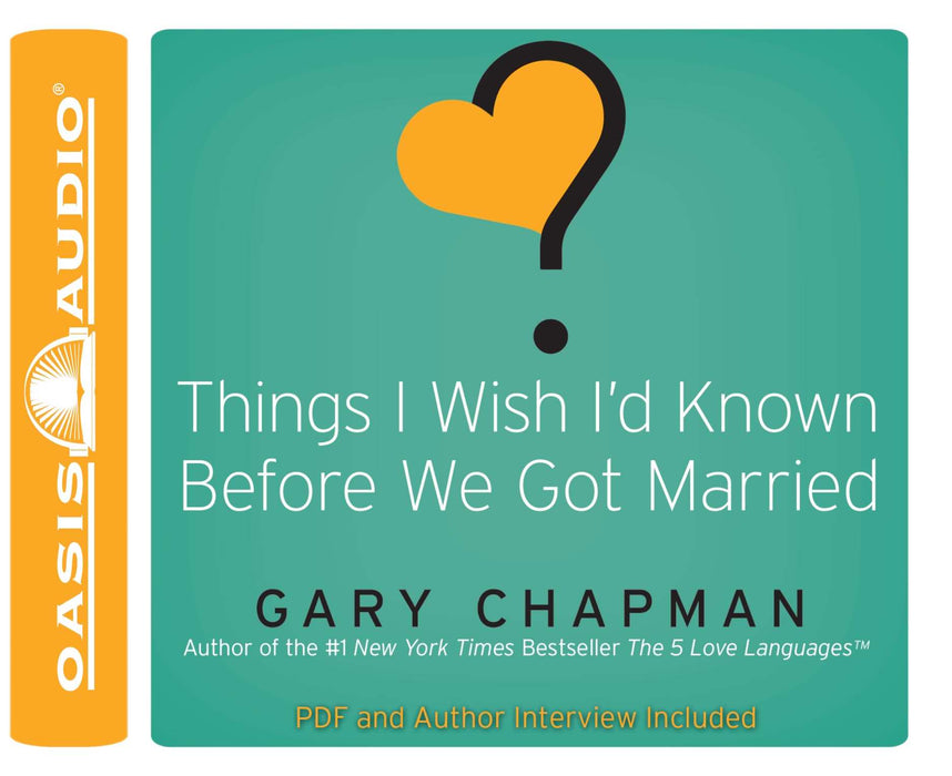 Audiobook-Audio CD-Things I Wish Id Known Before We Got Married (Unabridged) (4 CD)
