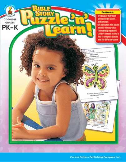 Bible Story Puzzle N Learn (Grades PK-K)