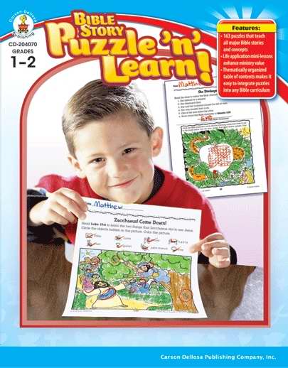 Bible Story Puzzle N Learn (Grades 1-2)
