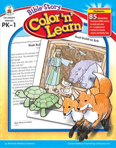 Bible Story Color N Learn (Grades PK-1)