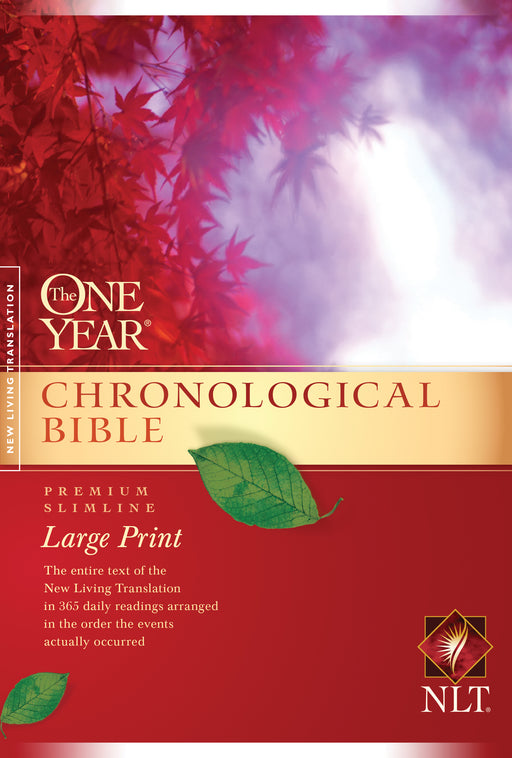 NLT2 One Year Chronological Slimline Bible/Large Print-Softcover
