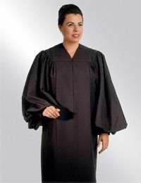 Clergy Robe-Plymouth-H1/P02-Black