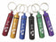Anointing Oil-Oil Of Joy-Key Chain-2 3/8 Inch-Asstd Colors (Empty) (Pack of 6)  (Pkg-6)