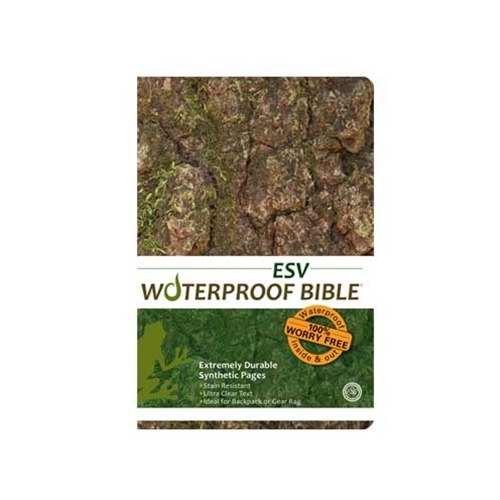 ESV Waterproof Bible-Camouflage