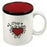 Mug-Love/Heart-Red Interior w/Gift Box