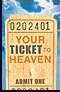Tract-Your Ticket To Heaven (KJV) (Pack of 25) (Pkg-25)