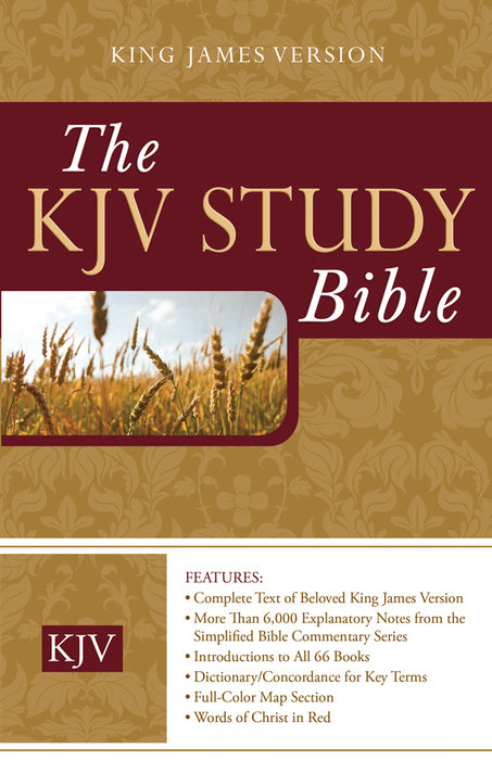 KJV Study Bible-Hardcover
