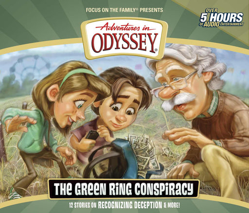 Audio CD-Adventures In Odyssey V53: Green Ring Conspiracy (4CD)