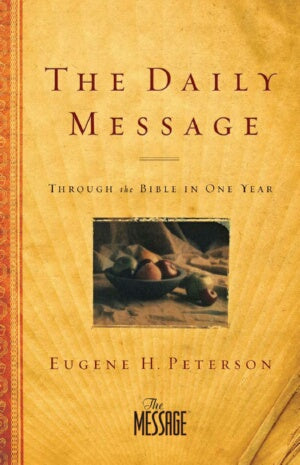 Daily Message: Through The Bible In One Year-SC