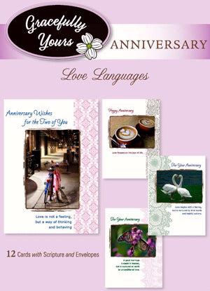 Card-Boxed-Anniversary-Love Languages #021 (Bx/12) (Pkg-12)