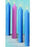 Candle-Advent Church Set-12" x 1 1/2"-51% Beeswax (3 Blue & 1 Pink) (Pkg-4)
