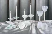 Candle-Candlelight Service Set Natural Plastic Shields (Pack Of 25) (Pkg-25)