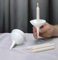 Candle-Candlelight Service Reusable Holder Kit (Pack Of 50) (Pkg-50)