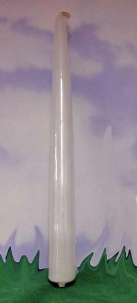 Candle-Advent Tapers 10" x 7/8"-White (Pack Of 12) (Pkg-12)