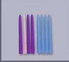 Candle-Advent Tapers 12" x 7/8"-Blue (Pack Of 12) (Pkg-12)