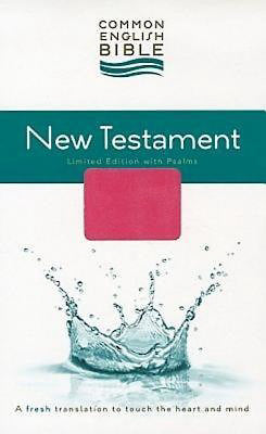 CEB New Testament With Psalms & Proverbs-Pink/Chocolate DecoTone