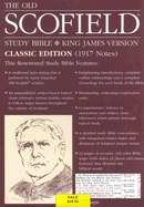 KJV Old Scofield Study Bible-Classic Editon-Blue Bonded Leather Indexed