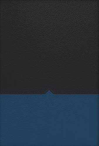 NKJV Charles Stanley Life Principles Bible-Black/Blue Jay LeatherSoft Indexed