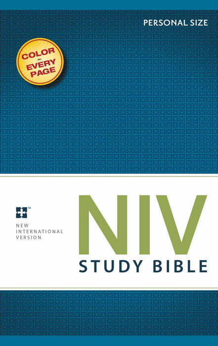NIV Study Bible/Personal Size-Softcover
