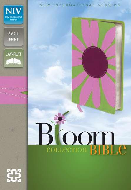 NIV Thinline Bible/Compact (Bloom Collection)-Pink Daisy Duo-Tone