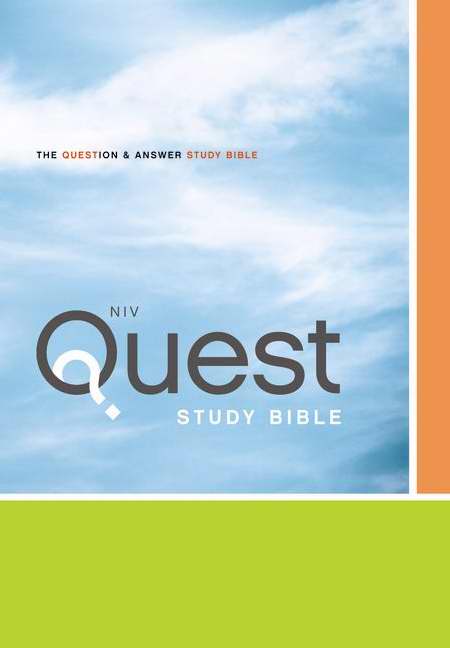 NIV Quest Study Bible-Hardcover