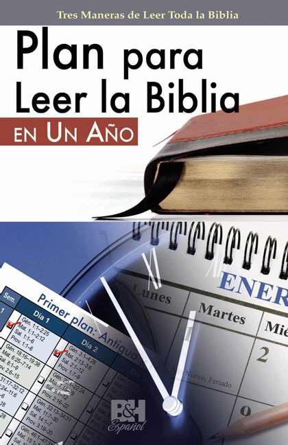 Span-One Year Bible Reading Plan Pamphlet (Themes Of Faith) (Plan para Leer la Biblia en Un Ano)