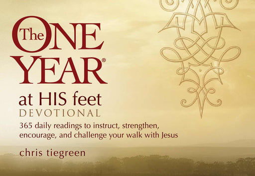 One Year At His Feet Devotional-Softcover