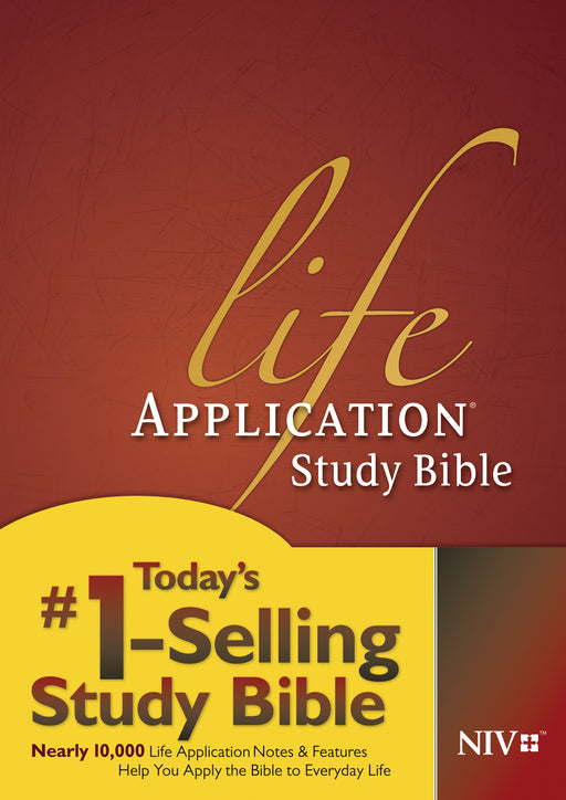 NIV Life Application Study Bible-Hardcover