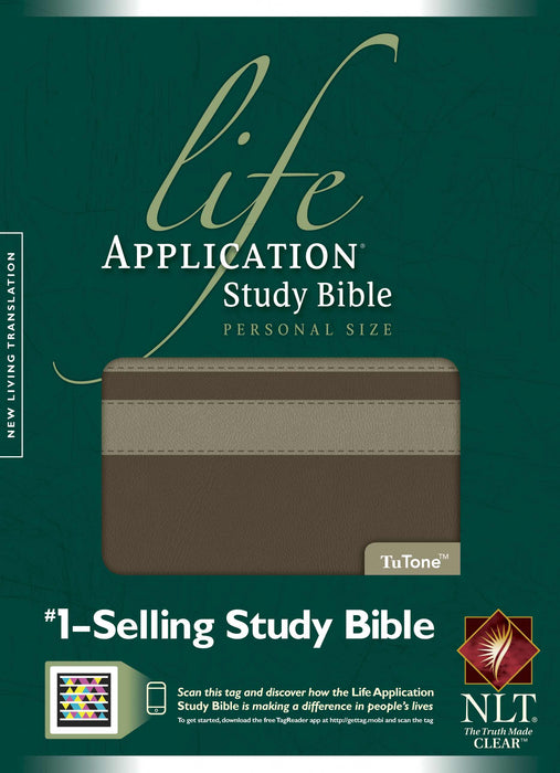 NLT2 Life Application Study Bible/Personal Size-Taupe/Stone TuTone