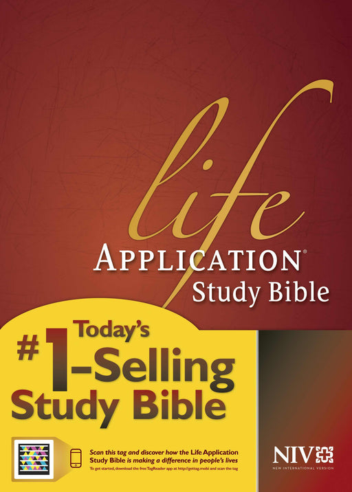 NIV Life Application Study Bible-Hardcover Indexed