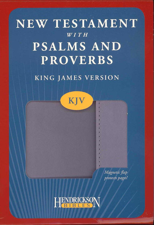 KJV New Testament With Psalms & Proverbs-Lilac Flexisoft w/Magnetic Flap