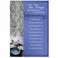 Card-Counter-Any Man-Ten Things (Pack of 3) (Pkg-3)