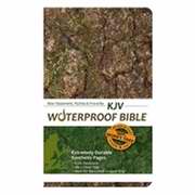 KJV Waterproof Bible New Testament W/Psalms & Proverbs-Camouflage