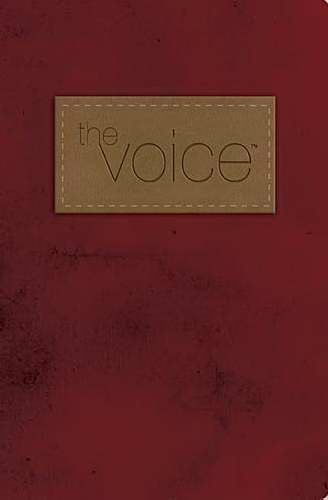 Voice Bible-Burgundy Flexible Cloth