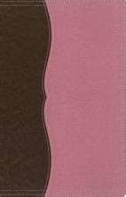 NASB Classic Reference Bible-Chocolate/Berry Cream Duotone
