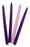 Candle-Advent Refill-Tapers-7/8" X 12"-3 Purple/1 Pink (Pkg-4)