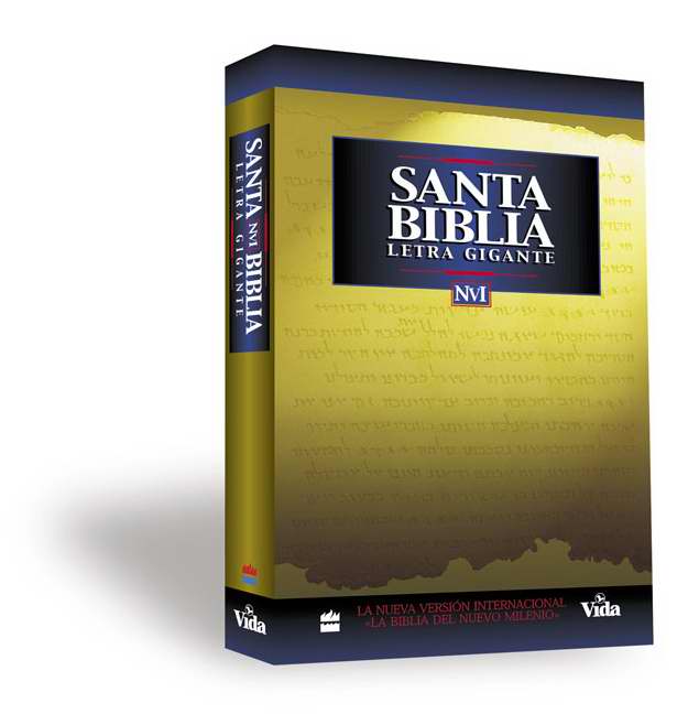 Span-NIV Giant Print Bible-Softcover