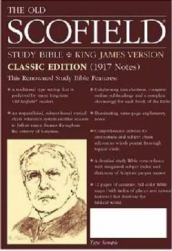 KJV Old Scofield Study Bible-Classic Editon-Black Bonded Leather