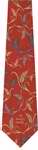 Tie-Harvest (100% Silk)-Red-Boxed