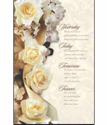 Bulletin-:W-Yesterday Today Tomorrow Forever (Pack Of 100) (Pkg-100)