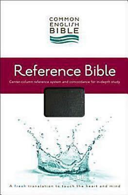 CEB Reference Bible-Black Ecoleather