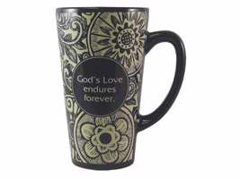 Mug-Cafe Latte-God's Love Endures Forever (16 Oz)