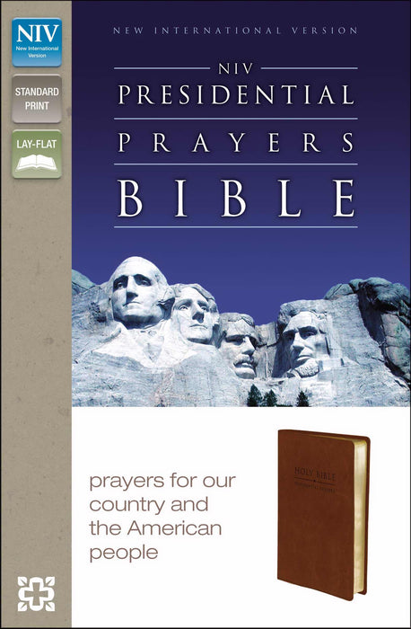 NIV Presidential Prayers Bible-Caramel Duo-Tone
