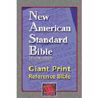 NASB Giant Print Reference Bible-Hardcover