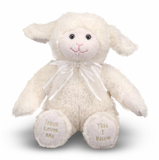 Plush-Jesus Loves Me Talking Lamb Stuffed Animal (Ages 3+)